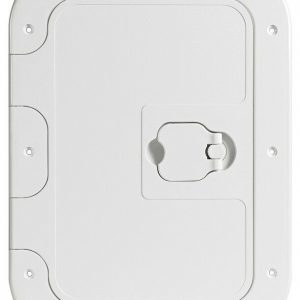 Hinged Boat Inspection Hatch 380 x 280mm White