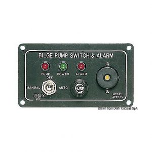 Panel Switch for Electric Bilge Pump