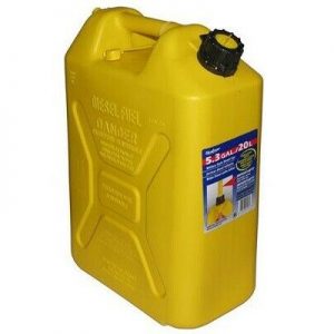 Yellow Diesel Jerry Can