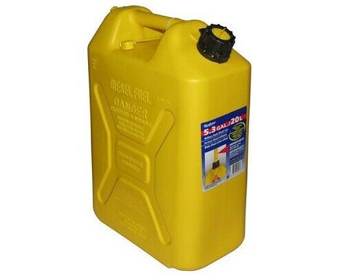 Yellow Diesel Jerry Can